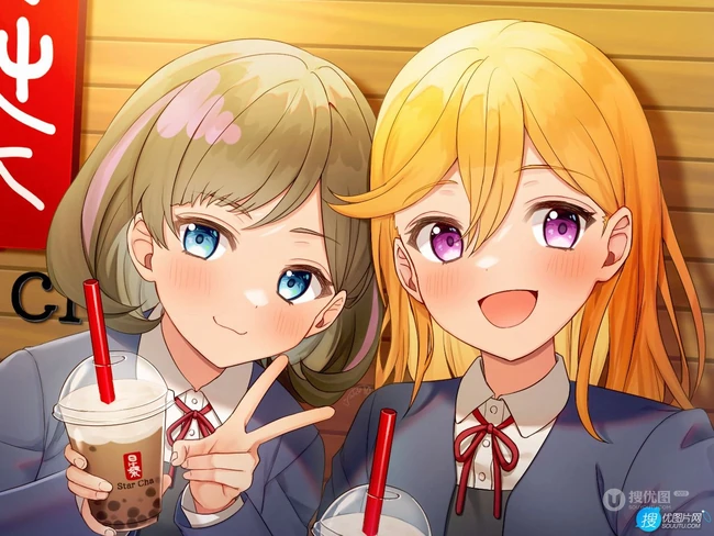 圆圆脸蛋真可爱！动画《LoveLive!SuperStar!!》精选少女少女高清插画图片