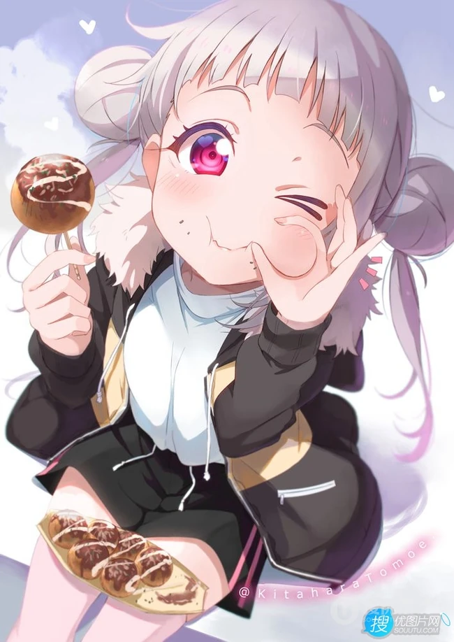 圆圆脸蛋真可爱！动画《LoveLive!SuperStar!!》精选少女少女高清插画图片