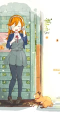 圆圆脸蛋真可爱！动画《LoveLive!SuperStar!!》精选少女少女高清插画图片