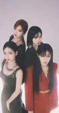 韩国最新四人女子组合aespa冷艳风格写真杂志图片