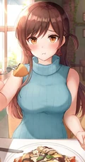 理想的女朋友，动漫《租借女友》人物一之濑千鹤（水原千鹤）高清插画图集
