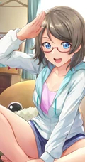 梦想成为船长的渡边曜，各画师笔下不同的渡边曜高清插画图集欣赏