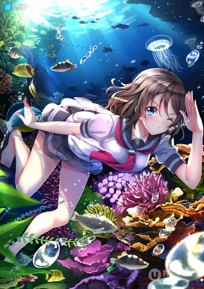 梦想成为船长的渡边曜，各画师笔下不同的渡边曜高清插画图集欣赏