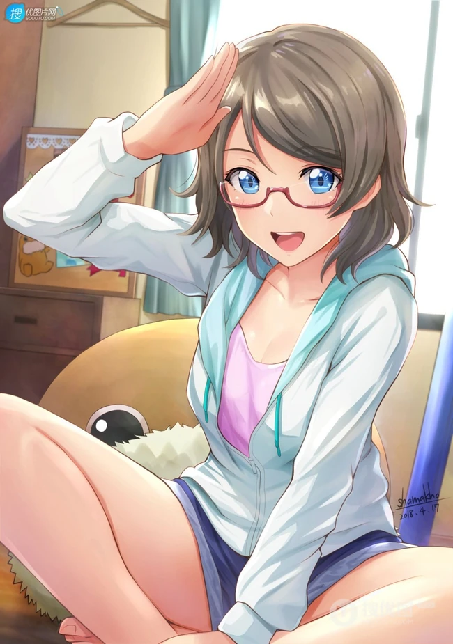 梦想成为船长的渡边曜，各画师笔下不同的渡边曜高清插画图集欣赏