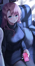 动漫女生轻熟，小姐姐气质职业装，女仆装，小西装等精选高清插画图集欣赏