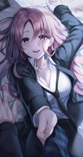 动漫女生轻熟，小姐姐气质职业装，女仆装，小西装等精选高清插画图集欣赏