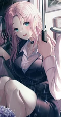 动漫女生轻熟，小姐姐气质职业装，女仆装，小西装等精选高清插画图集欣赏