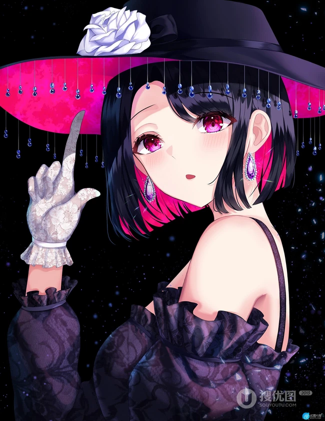动漫女生轻熟，小姐姐气质职业装，女仆装，小西装等精选高清插画图集欣赏