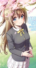 卡牌游戏《LoveLive!学园偶像祭》人物樱阪雫高清插画图片欣赏