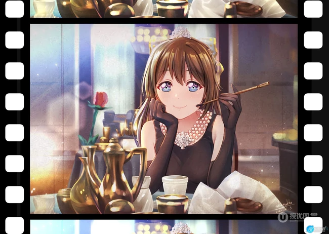 卡牌游戏《LoveLive!学园偶像祭》人物樱阪雫高清插画图片欣赏