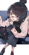 超有个性的一些动漫女生小姐姐插画图集，日本画师ろるあ作品欣赏