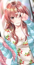 气质可爱如精灵般动漫少女少女插画图集，日本画师いろは作品欣赏