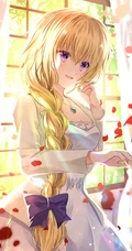 气质可爱如精灵般动漫少女少女插画图集，日本画师いろは作品欣赏