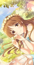 典型的软妹子，带单团子的头型的动漫少女人物高森蓝子插画图集