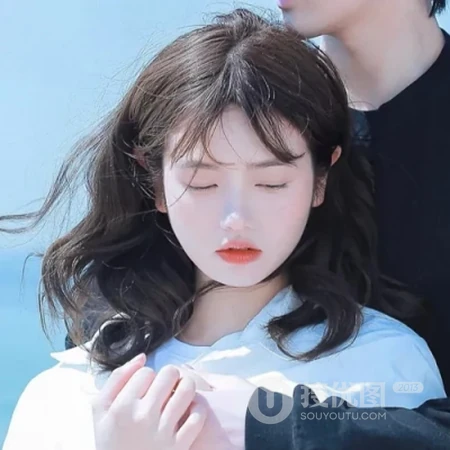 情头 情侣 双人，情侣专用真人男女恩爱亲密一左一右配对头像图片