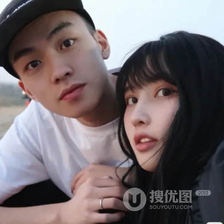 情头 情侣 双人，情侣专用真人男女恩爱亲密一左一右配对头像图片