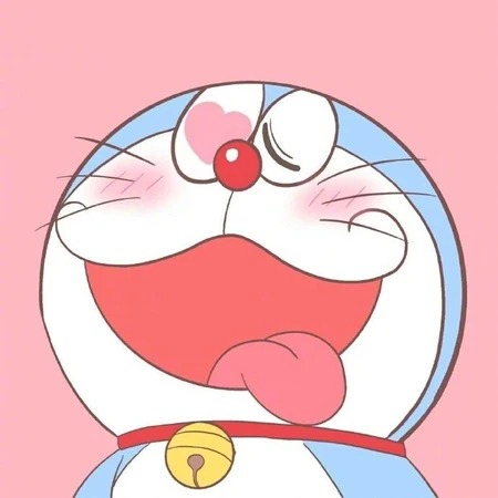 可爱，搞笑，呆萌，奋斗，吃饭中的可爱哆啦A梦叮当猫头像图片