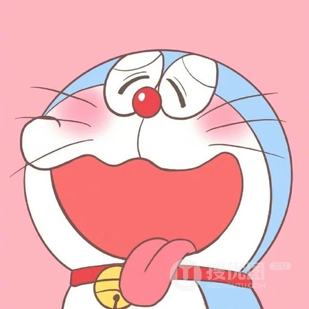 可爱，搞笑，呆萌，奋斗，吃饭中的可爱哆啦A梦叮当猫头像图片