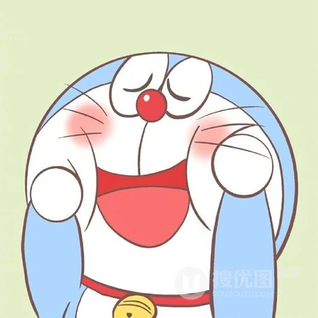 可爱，搞笑，呆萌，奋斗，吃饭中的可爱哆啦A梦叮当猫头像图片