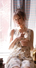 可盐可甜可清新气质少女简约装，裙装，家居服穿搭精选写真图集