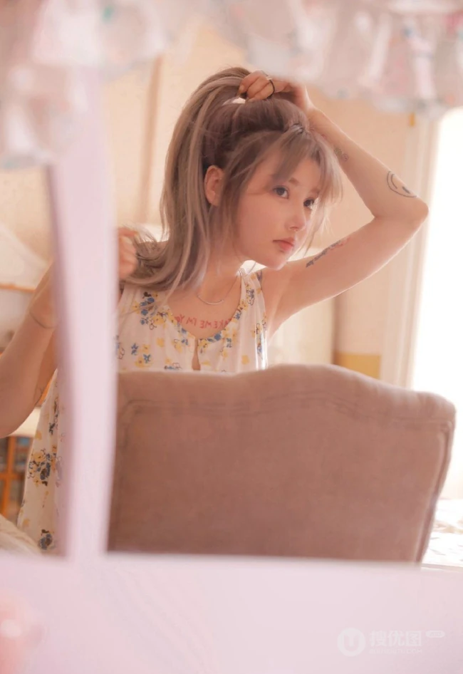可盐可甜可清新气质少女简约装，裙装，家居服穿搭精选写真图集