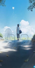 唯美日和风插画，生活在农村，城市，寺庙等不同地方的人物插画美图欣赏