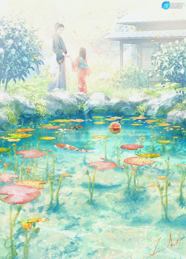唯美日和风插画，生活在农村，城市，寺庙等不同地方的人物插画美图欣赏
