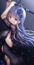 气质动漫女生轻熟，少女精美图集，韩国画师Lunacle笔下的动漫女生插画欣赏