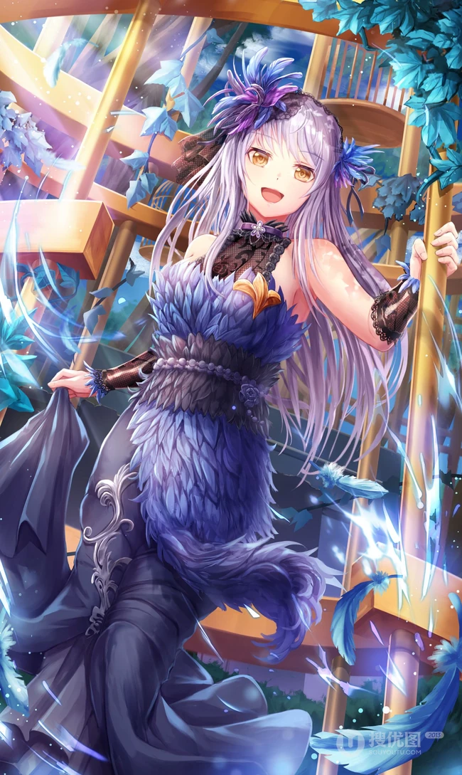 气质动漫女生轻熟，少女精美图集，韩国画师Lunacle笔下的动漫女生插画欣赏
