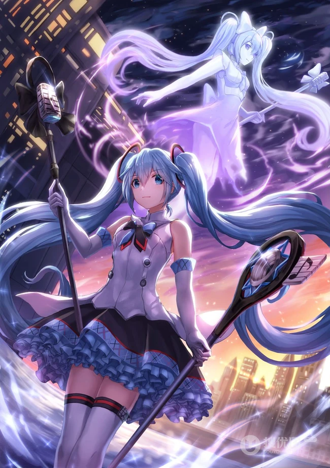 气质动漫女生轻熟，少女精美图集，韩国画师Lunacle笔下的动漫女生插画欣赏