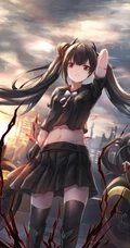 气质动漫女生轻熟，少女精美图集，韩国画师Lunacle笔下的动漫女生插画欣赏