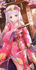 气质动漫女生轻熟，少女精美图集，韩国画师Lunacle笔下的动漫女生插画欣赏