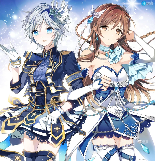 色气满满的大姐姐，动画《偶像大师 灰姑娘女孩》人物新田美波插画图集欣赏