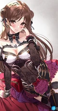 色气满满的大姐姐，动画《偶像大师 灰姑娘女孩》人物新田美波插画图集欣赏