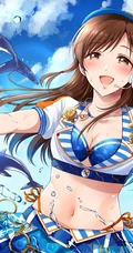 色气满满的大姐姐，动画《偶像大师 灰姑娘女孩》人物新田美波插画图集欣赏