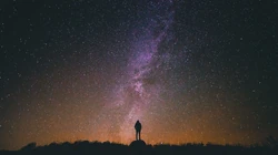 唯美浩瀚的宇宙，星空，银河，太阳系唯美景色桌面壁纸图片