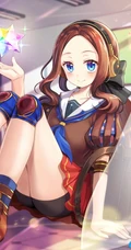 身着紧身裤，安全裤尽显好身段的二次元动漫少女精选插画图集欣赏