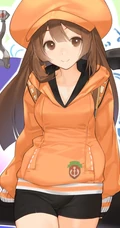 身着紧身裤，安全裤尽显好身段的二次元动漫少女精选插画图集欣赏