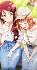 活力无限的高海千歌，《LoveLive!Sunshine!!》高海千歌高清插画图集欣赏