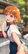 活力无限的高海千歌，《LoveLive!Sunshine!!》高海千歌高清插画图集欣赏