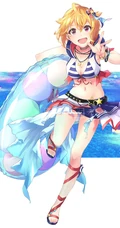 发型凌乱的14岁青葱二次元少女伊吹翼精选高清插画图集欣赏