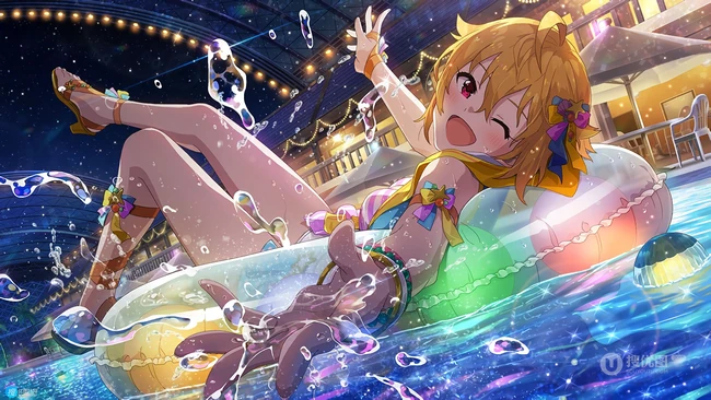 发型凌乱的14岁青葱二次元少女伊吹翼精选高清插画图集欣赏