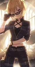 发型凌乱的14岁青葱二次元少女伊吹翼精选高清插画图集欣赏