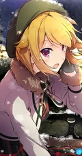发型凌乱的14岁青葱二次元少女伊吹翼精选高清插画图集欣赏