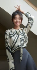 邢菲氧气十足居家温馨惬意写真图片