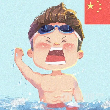 奥运健儿，在东京奥运获得金牌的我国部分运动员可爱卡通人物头像图片