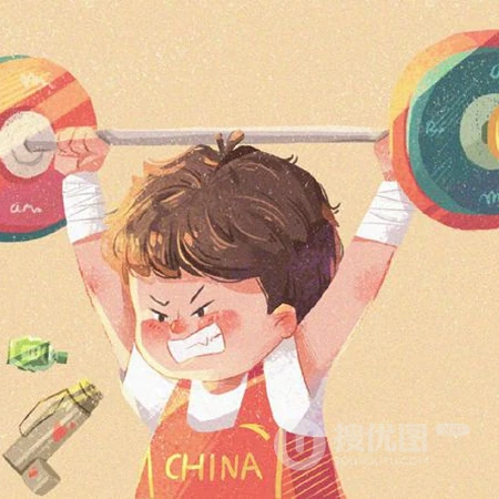 奥运健儿，在东京奥运获得金牌的我国部分运动员可爱卡通人物头像图片