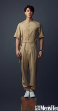 吴尊保持了20多几年的腹肌，自控与自律的运动型男吴尊最新杂志写真照