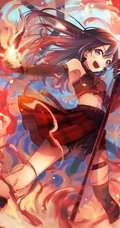 青春活泼元气满满的雪菜酱，《LoveLive!虹咲》人物优木雪菜高清插画图集