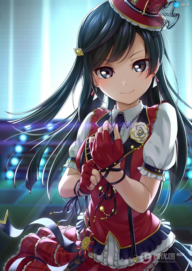 青春活泼元气满满的雪菜酱，《LoveLive!虹咲》人物优木雪菜高清插画图集